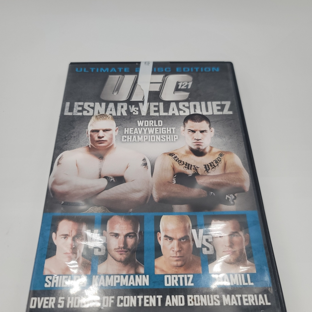 UFC Lesnar vs Velasquez DVD
